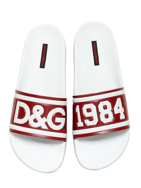 dolce gabbana slides men|dolce and gabbana slides sale.